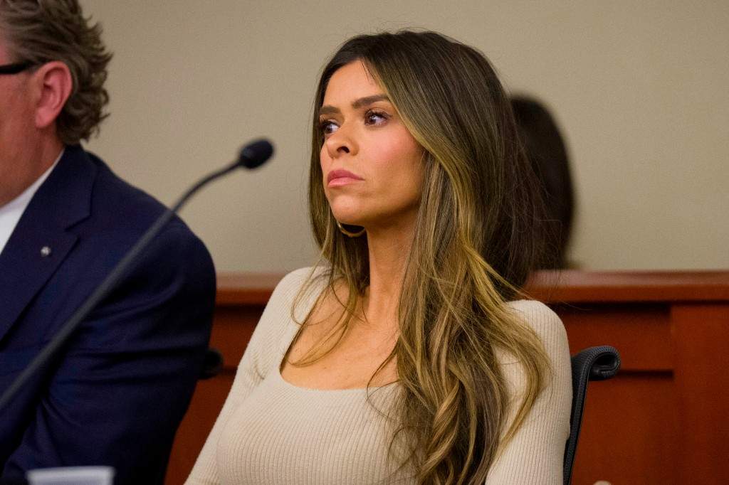 Taylor Frankie Paul appears in Third District Court for a hearing regarding protective orders in Salt Lake City on Thursday, April 30, 2026.