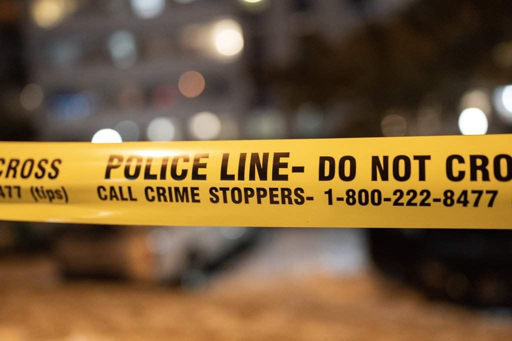 Police tape is shown in Toronto on Saturday, Jan 14, 2023. THE CANADIAN PRESS/Arlyn McAdorey.