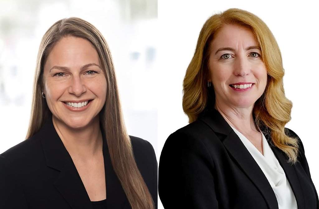 Nova Scotia Liberal leadership candidates Becky Druhan, left, and Amanda Mombourquette, right are seen in these undated photos. 