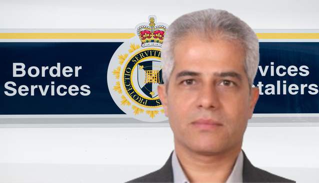 Abbas Omidi faces deportation for being a senior member of Iran's regime.