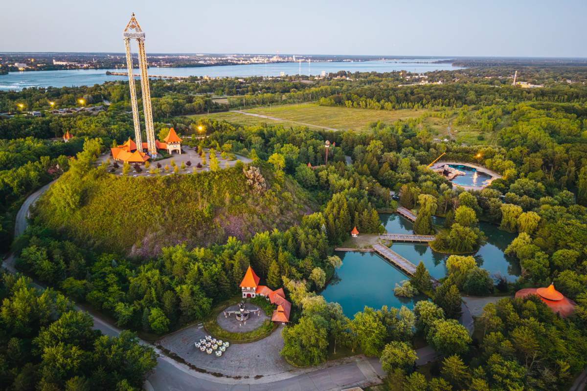 A view of Marineland in Niagara Falls Ontario Canada on Monday, August 3, 2026.