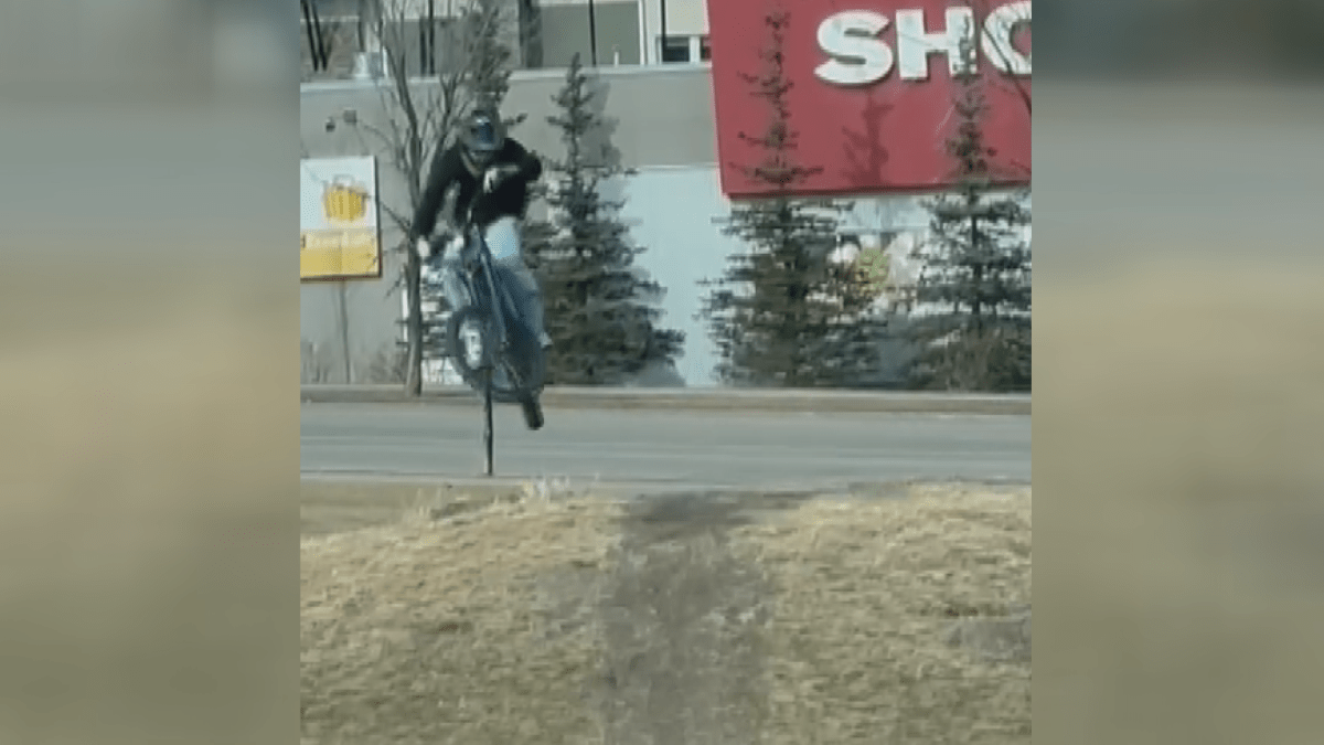 Kid on an Electric Dirt Bike