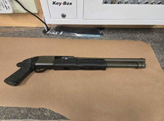 Maskwacis RCMP supplied photo of a firearm seized following an investigation into a call of threats at a nearby home on Aug. 6.