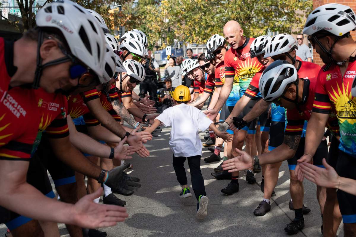 Cops for Cancer Cycling Tours proudly supported by Global BC - image
