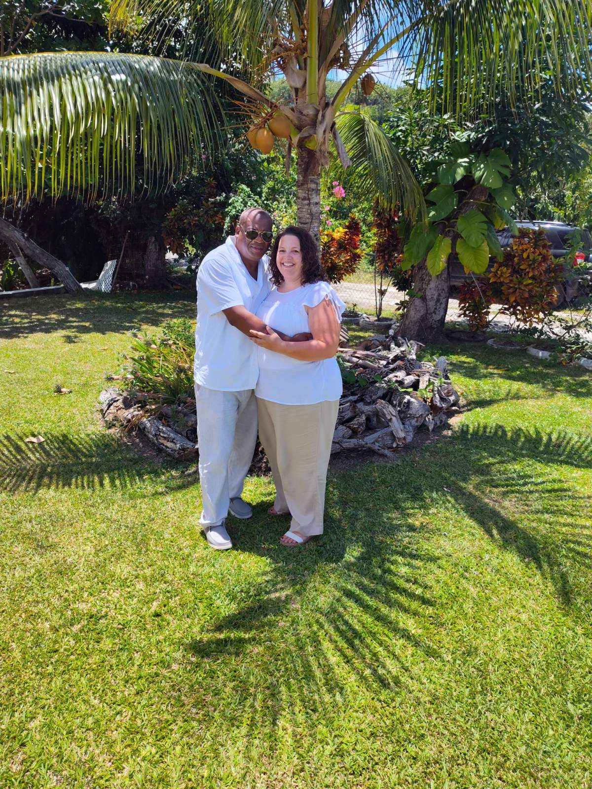 An Edmonton couple is stuck in St. Lucia after their flight was cancelled by WestJet job action, and Timothy Charlery’s citizenship status prevents them from flying home sooner via the United States.