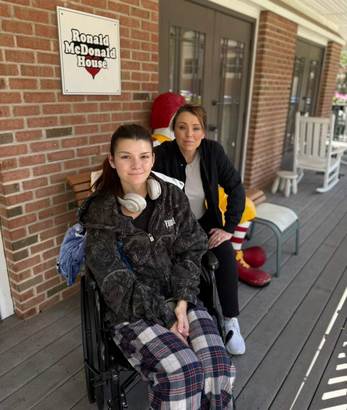 After the surgery in New Jersey