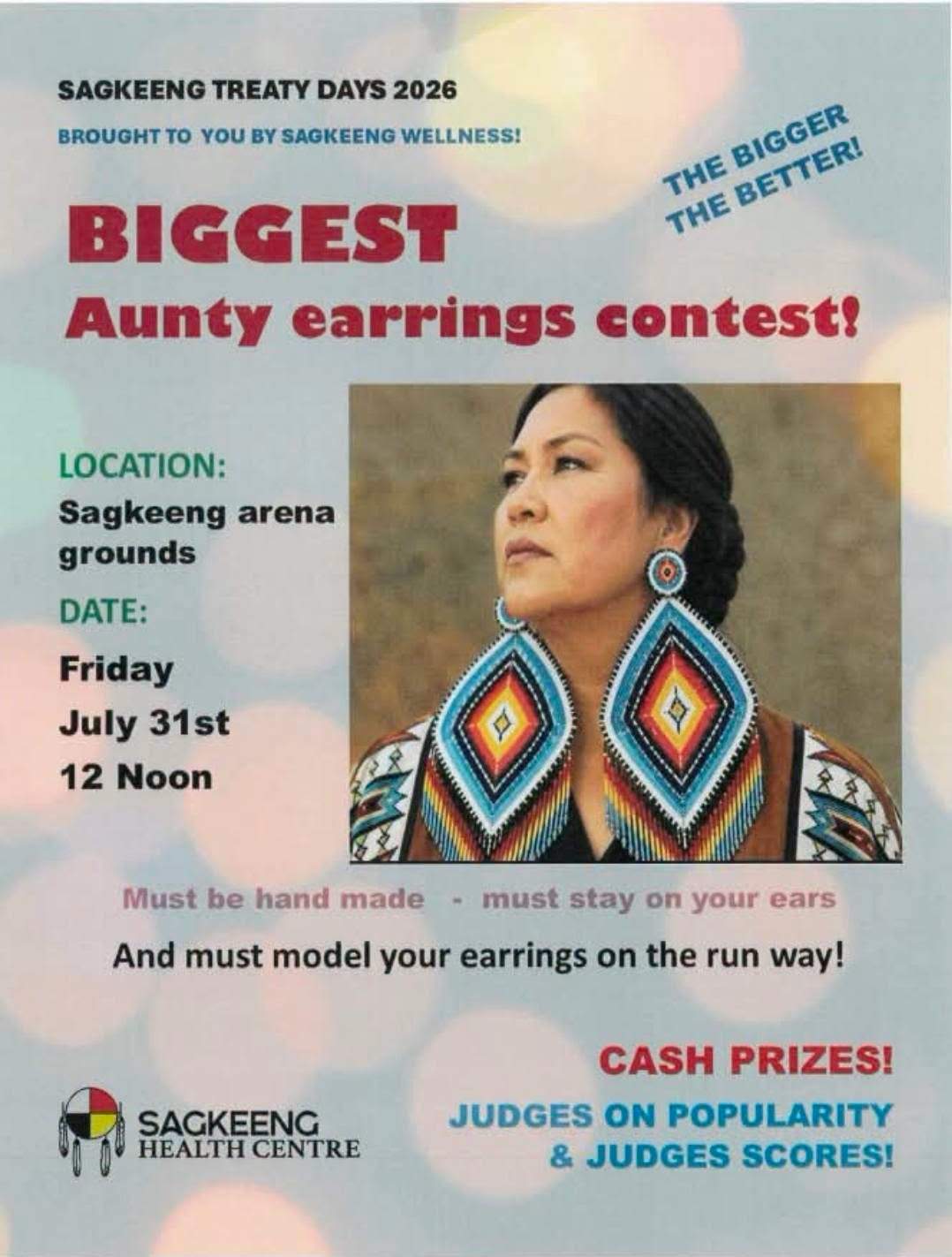 Summer 2026 is the season for Big Auntie Earring contests