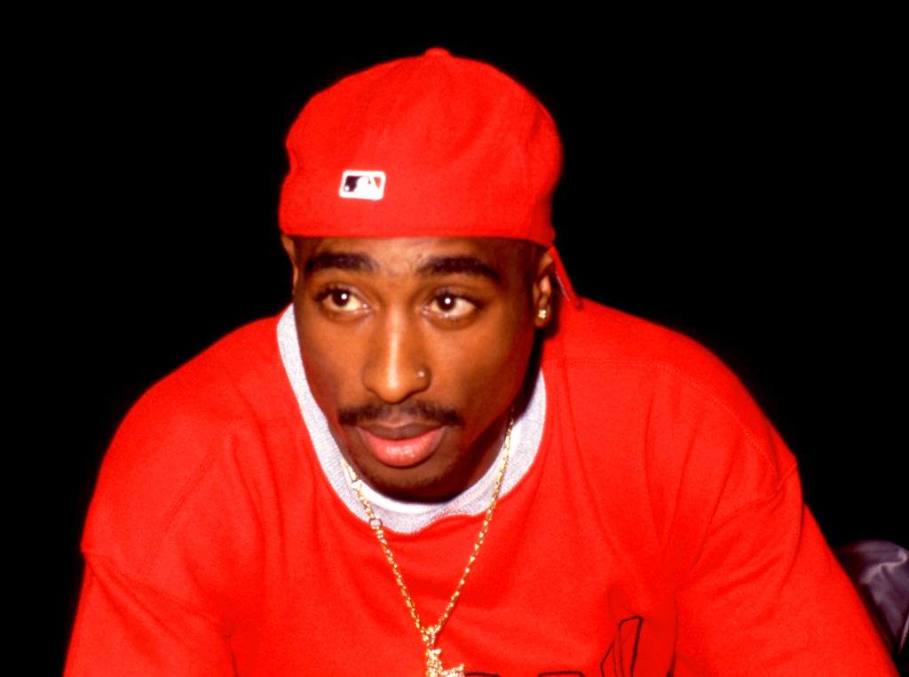 American rapper, songwriter, and actor (1971-1996) Tupac Shakur poses for a portrait during the 1994 Source Awards on April 25, 1994 at the Paramount Theatre in New York, New York.