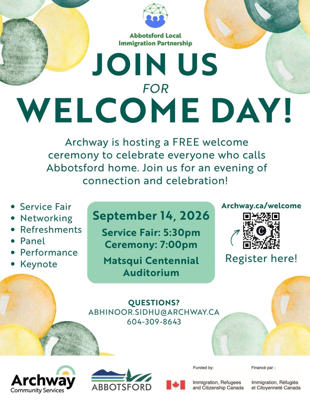 Abbotsford Welcome Day Event - image