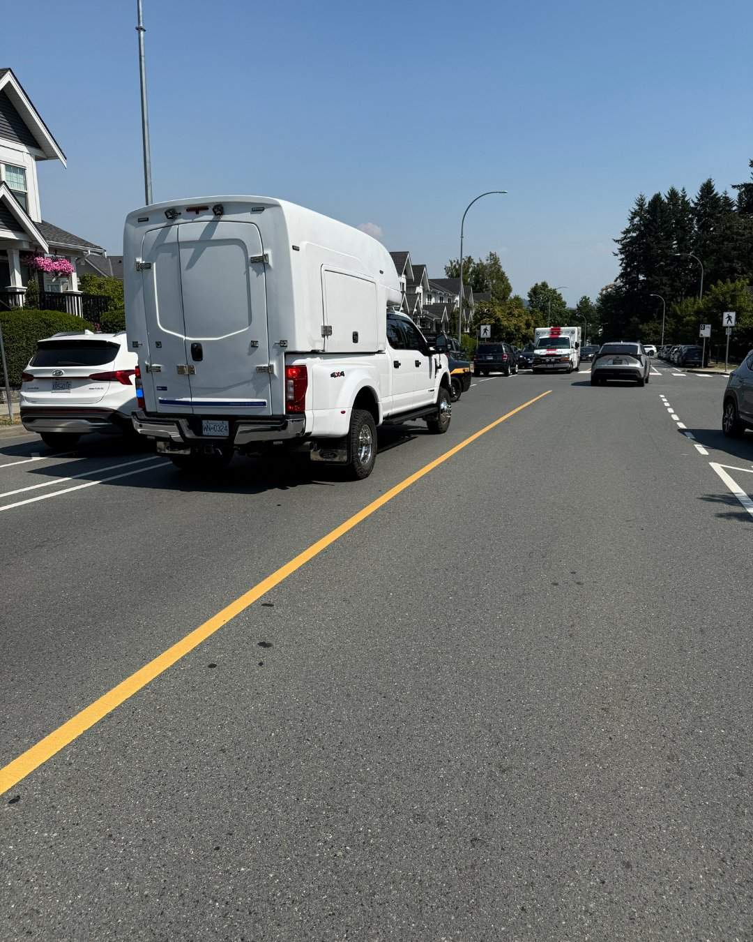 Sadly, a child died in Abbotsford after they were hit by a car in a townhouse complex.