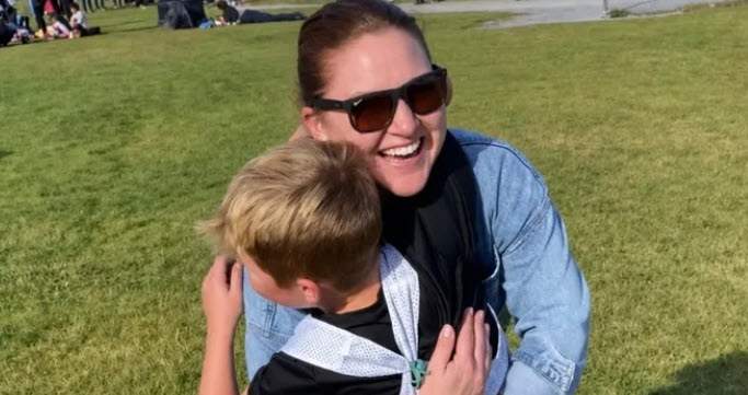 Alex Garneau was in a vehicle that was hit by a twin-engine aircraft that was forced to make an emergency landing on Foothills Boulevard on Thursday.