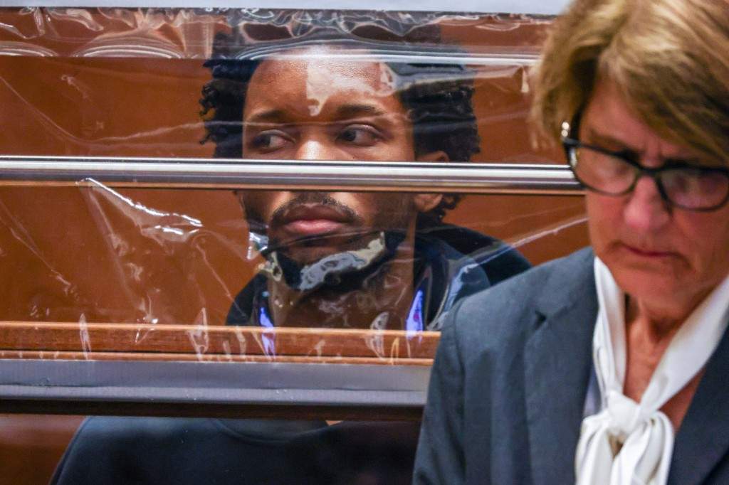 David Anthony Burke, whose stage name is D4vd, is arraigned Monday, April 20, 2026, in Los Angeles on charges of killing a 14-year-old girl whose dismembered body was found in his car.