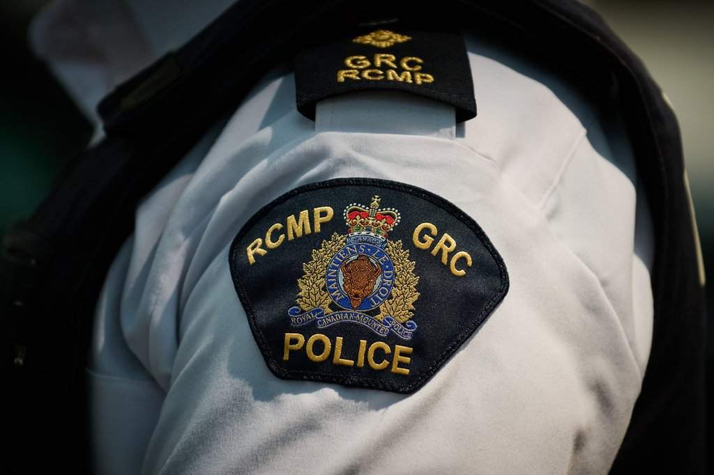 An RCMP shoulder patch is seen in Toronto, on Monday, July 27, 2026. THE CANADIAN PRESS/Sammy Kogan.