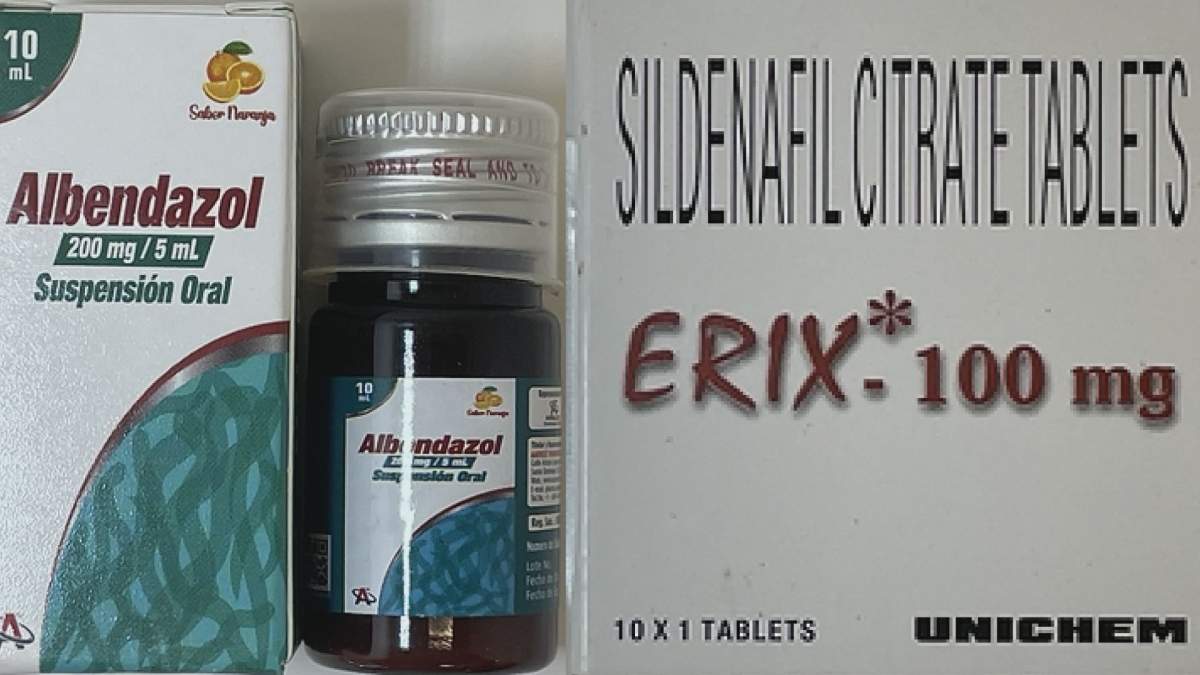 Two drugs seized by Health Canada due to being unauthorized in the country are pictured.