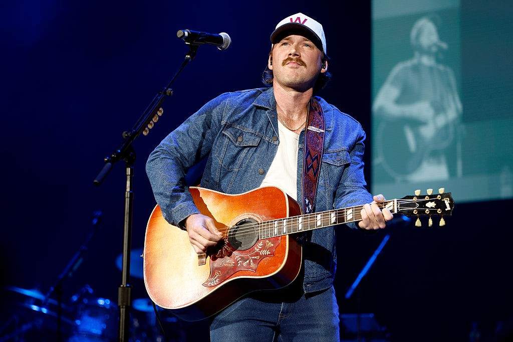 Morgan Wallen performs onstage for the 16th Annual Darius and Friends St. Jude Benefit at Ryman Auditorium on June 02, 2025 in Nashville, Tennessee.