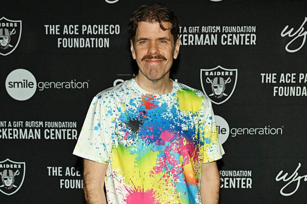 Perez Hilton arrives at the 15th Annual Grant A Gift Autism Foundation fundraiser gala at Allegiant Stadium on October 30, 2025 in Las Vegas, Nevada.