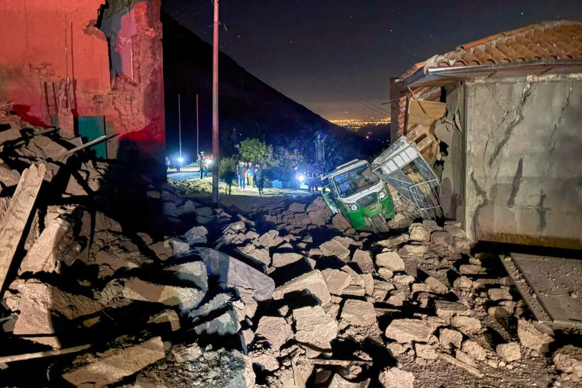 Peru earthquake