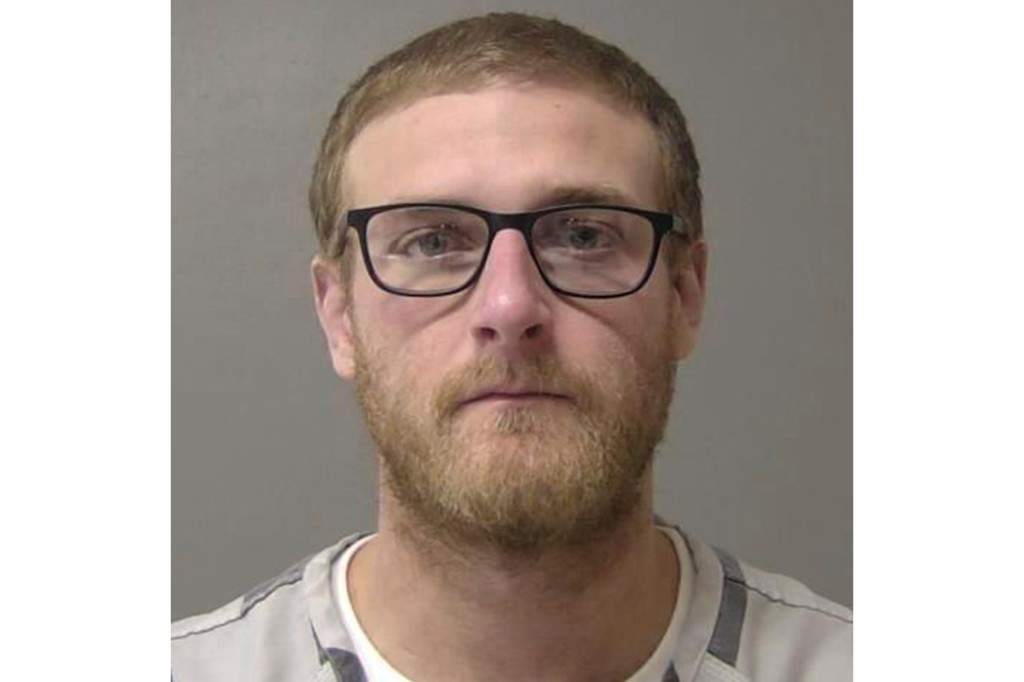 This booking photo provided by the Macon County, Ill., Jail in January 2025, shows Sean Grayson, a former Sangamon County Sheriff's deputy.