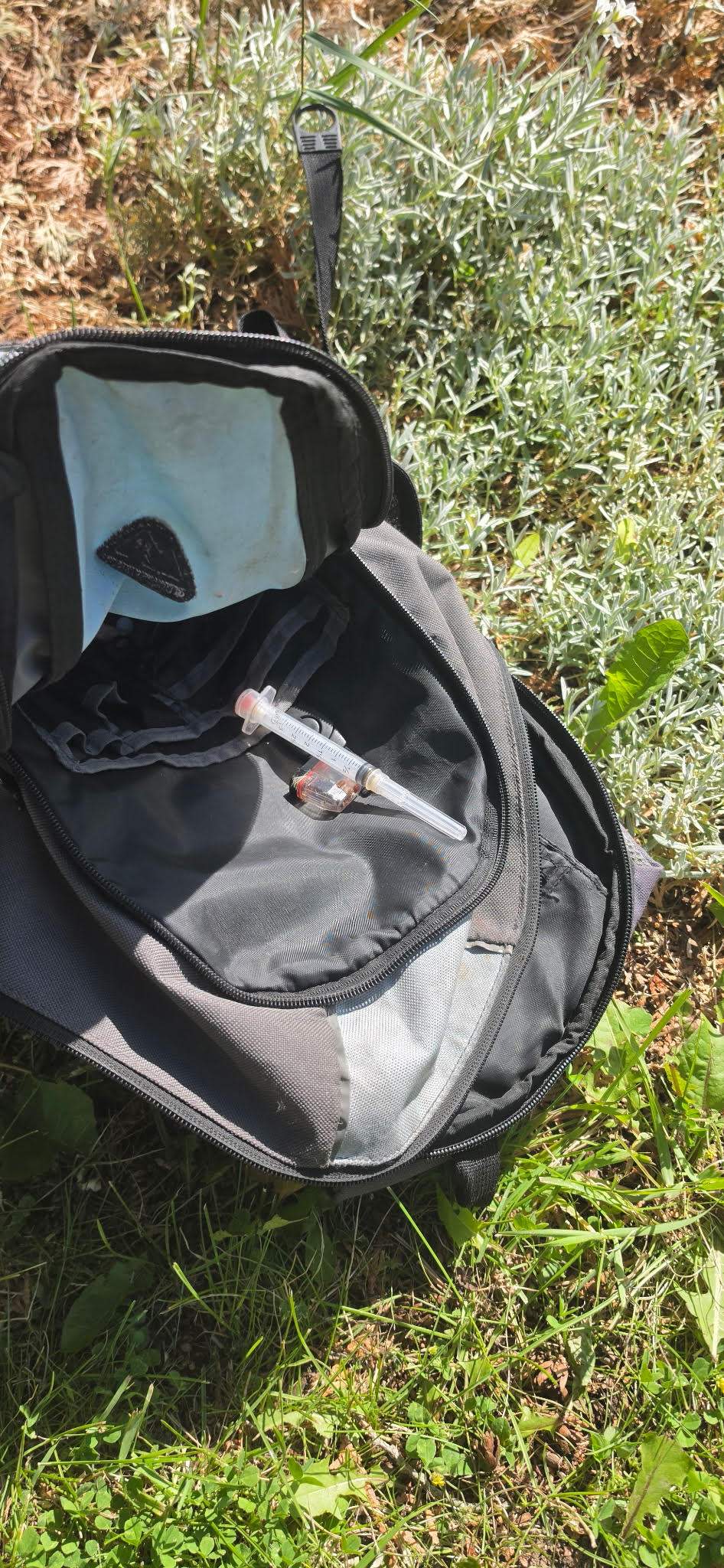 Some of the items Kris has found in his yard