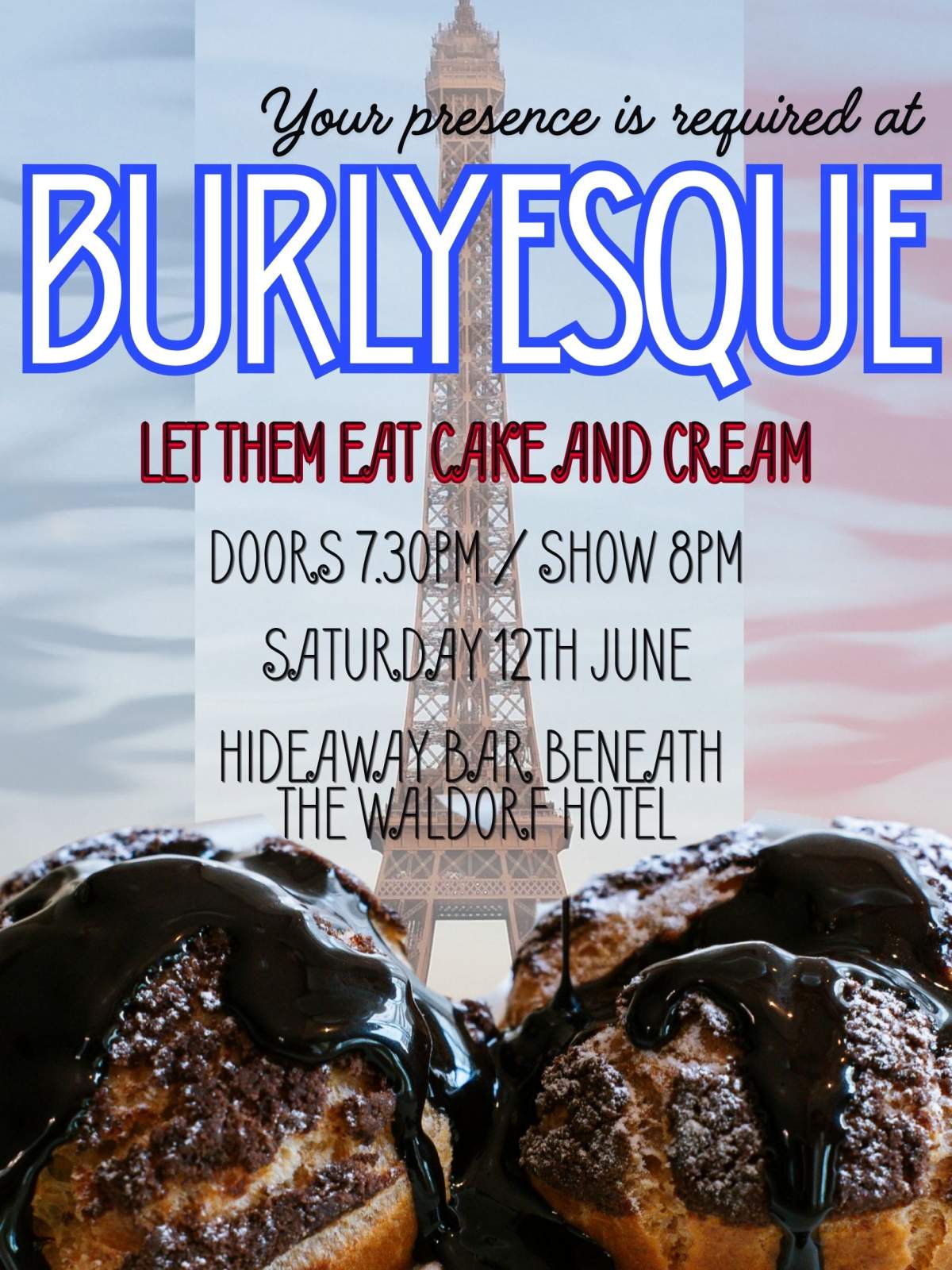 Burlyesque – Let Them Eat Cake and Cream - image
