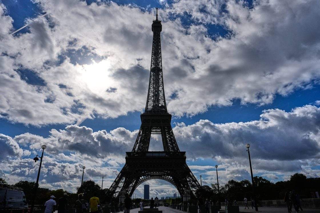 The Eiffel Tower reopens following a one-day strike over restrictions on women during a visit by a Hindu delegation, in Paris, Tuesday, Sept. 8, 2026.