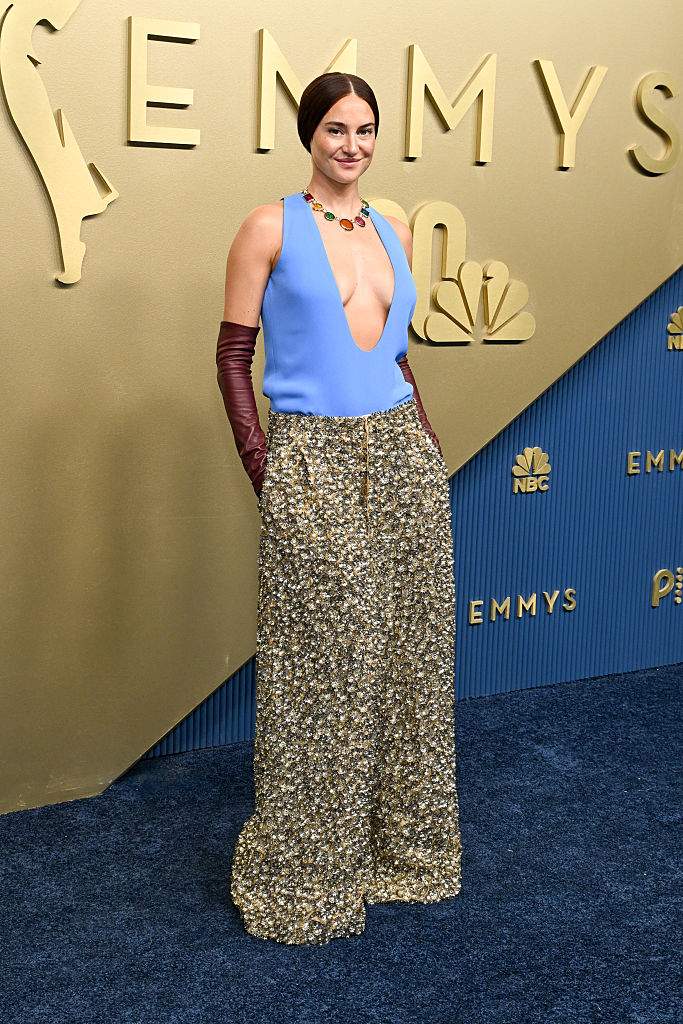 Shailene Woodley at the 78th Emmy Awards held at Peacock Theater on September 14, 2026 in Los Angeles, California.