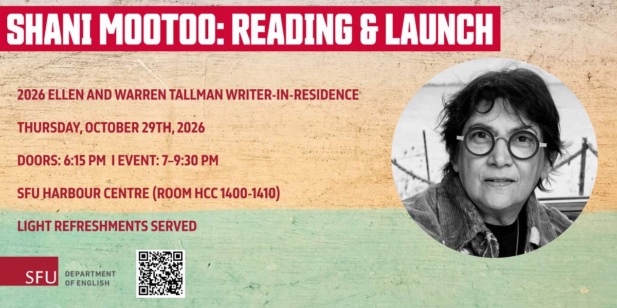 Shani Mootoo: Reading & Launch - image