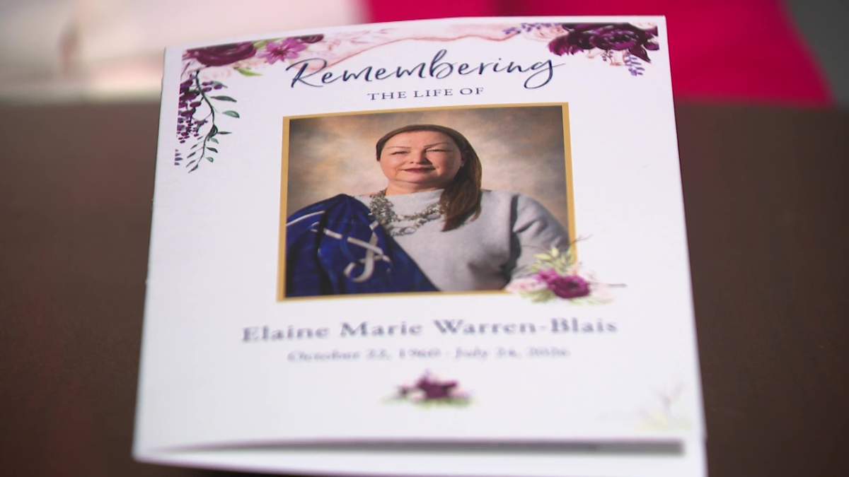 Elaine Warren-Blais, 65, died on July 24, 2026 after falling ill at her home in Edmonton and waiting nearly 1.5 hours for an ambulance to arrive.