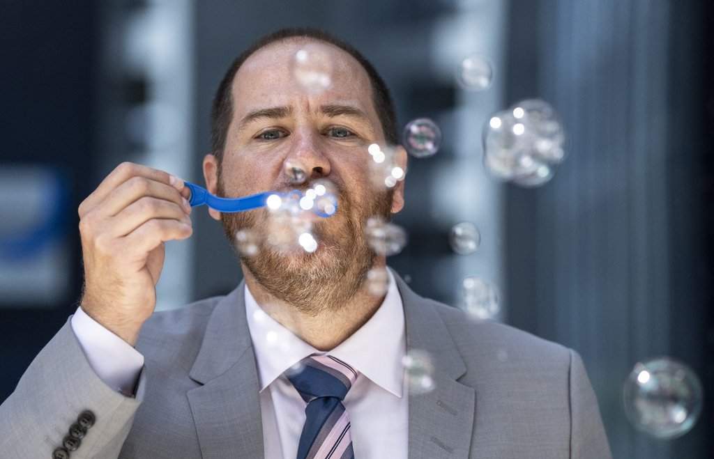 Chief Scientist of Quebec Jerome Dupras poses outside his offices in Montreal on Tuesday, Aug. 18, 2026. THE CANADIAN PRESS/Christinne Muschi.