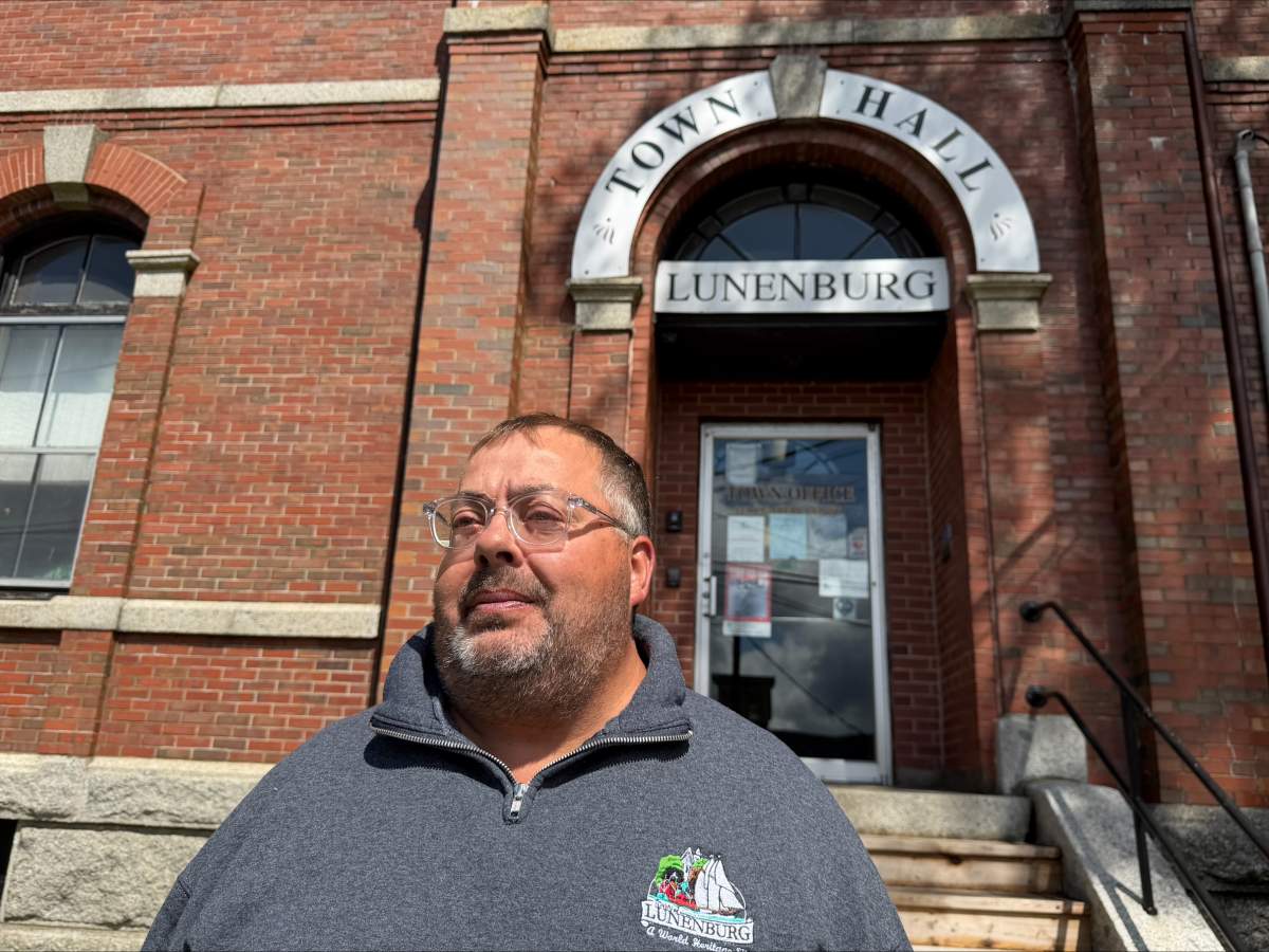 Lunenburg Mayor Jamie Myra says the breach overflowed the lake and submerged the pump building.
