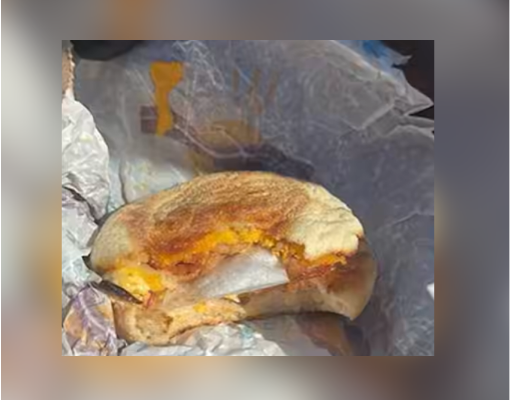 Police in Western Australia found approximately 3.5 grams of meth stuffed inside a McDonald's McMuffin.