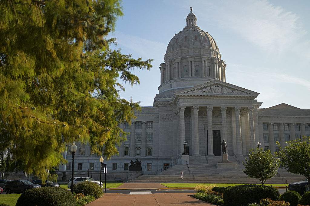 The Missouri State Capitol Building is seen on September 4, 2025 in Jefferson City, Missouri. 