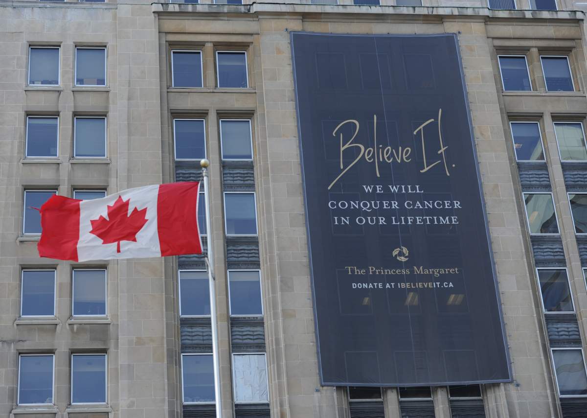 TORONTO, ON - FEBRUARY 17: The Princess Margaret Hospital exteriors  on University Avenue  in Toronto , shot on  Feb 17 2013.(Vince Talotta/Toronto Star)        .