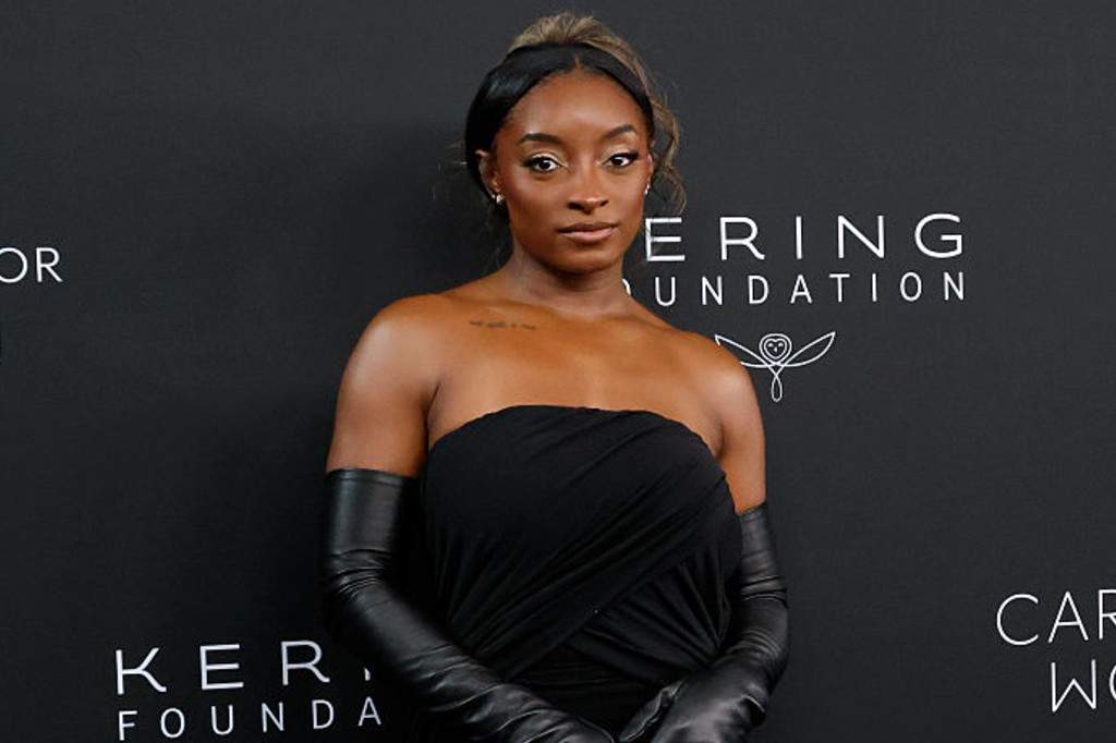 Simone Biles attends the 2026 Kering Foundation Caring For Women Dinner on September 10, 2026 in New York City.