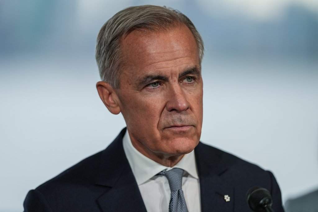 Prime Minister Mark Carney listens during an announcement about funding for oceans protection in North Vancouver, B.C., on Tuesday, Sept. 29, 2026. THE CANADIAN PRESS/.