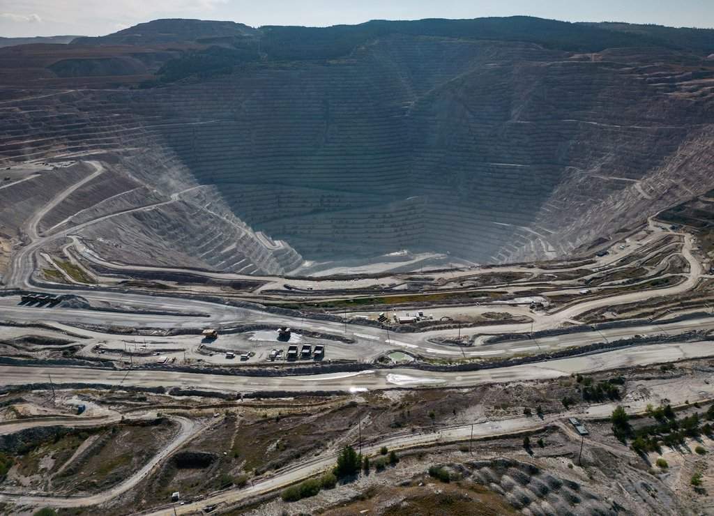 The Teck Resources' Highland Valley Copper Mine near Logan Lake, B.C., on Thursday, Sept. 11, 2025. THE CANADIAN PRESS/Darryl Dyck.