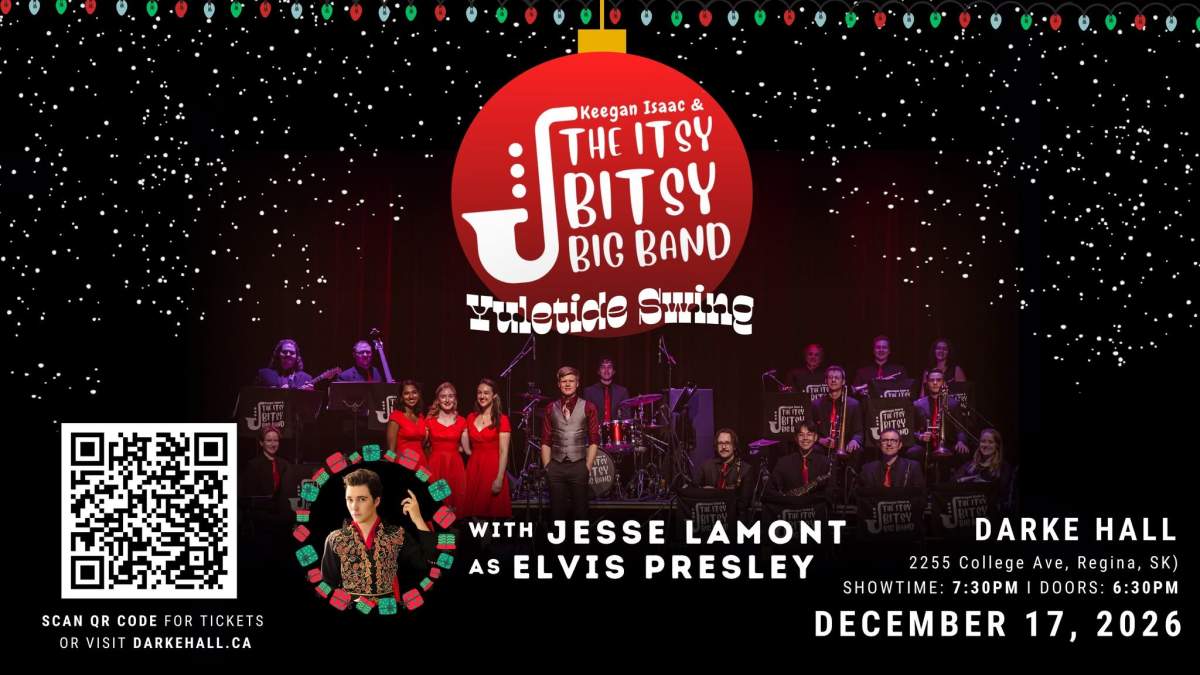 Keegan Isaac & The Itsy Bitsy Big Band: Yuletide Swing - image