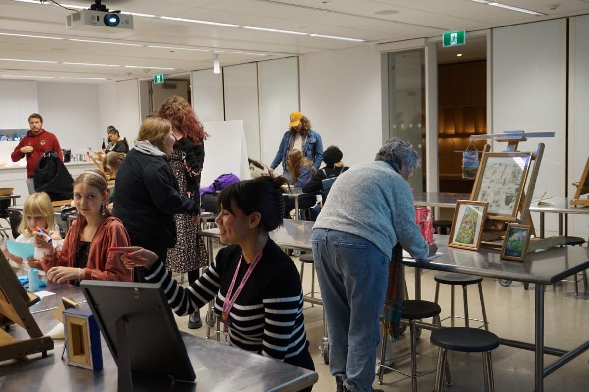 Youth Art Night: In-person art show & online exhibition - image