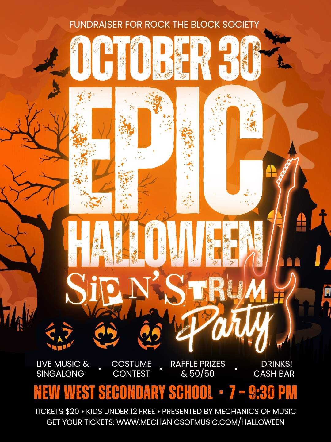 EPIC HALLOWEEN SIP N’ STRUM - image