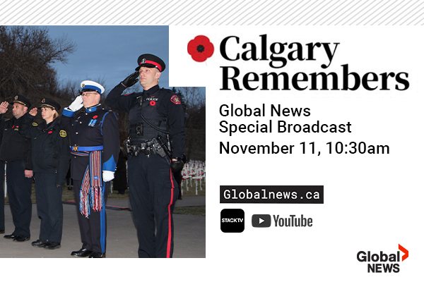 Calgary Remembers Field of Crosses Remembrance Ceremony