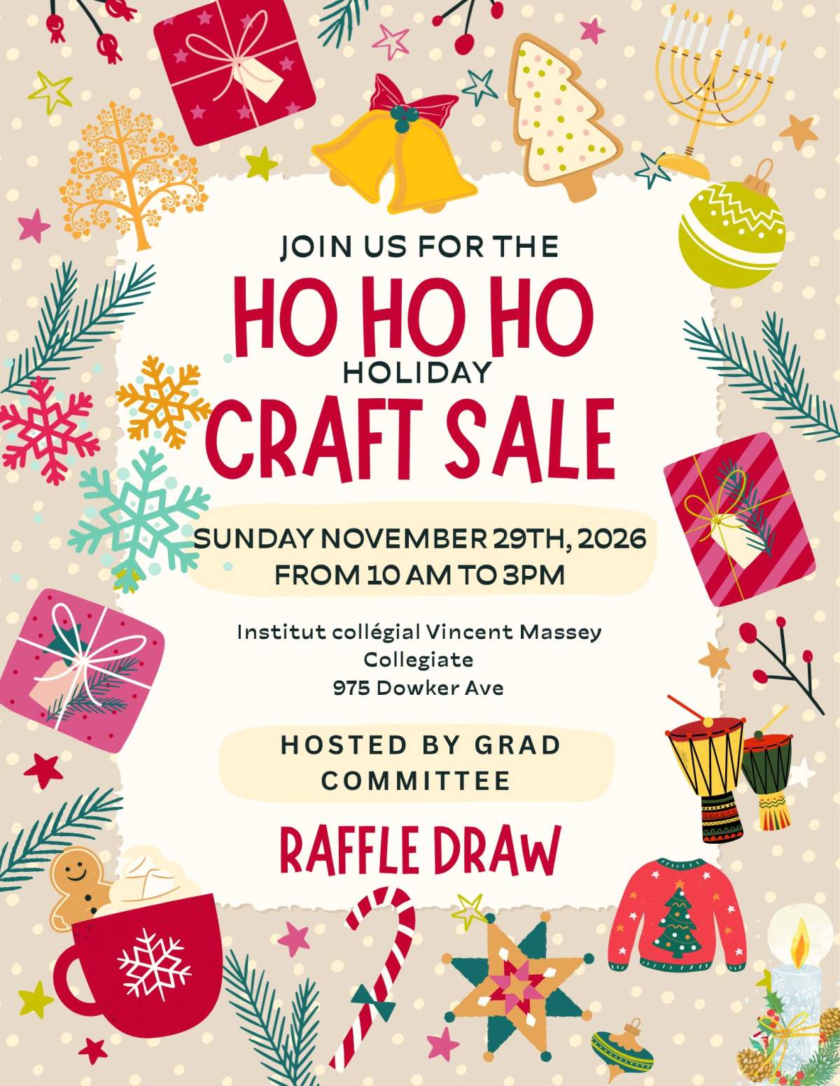 Ho Ho Ho Holiday Craft Sale - image