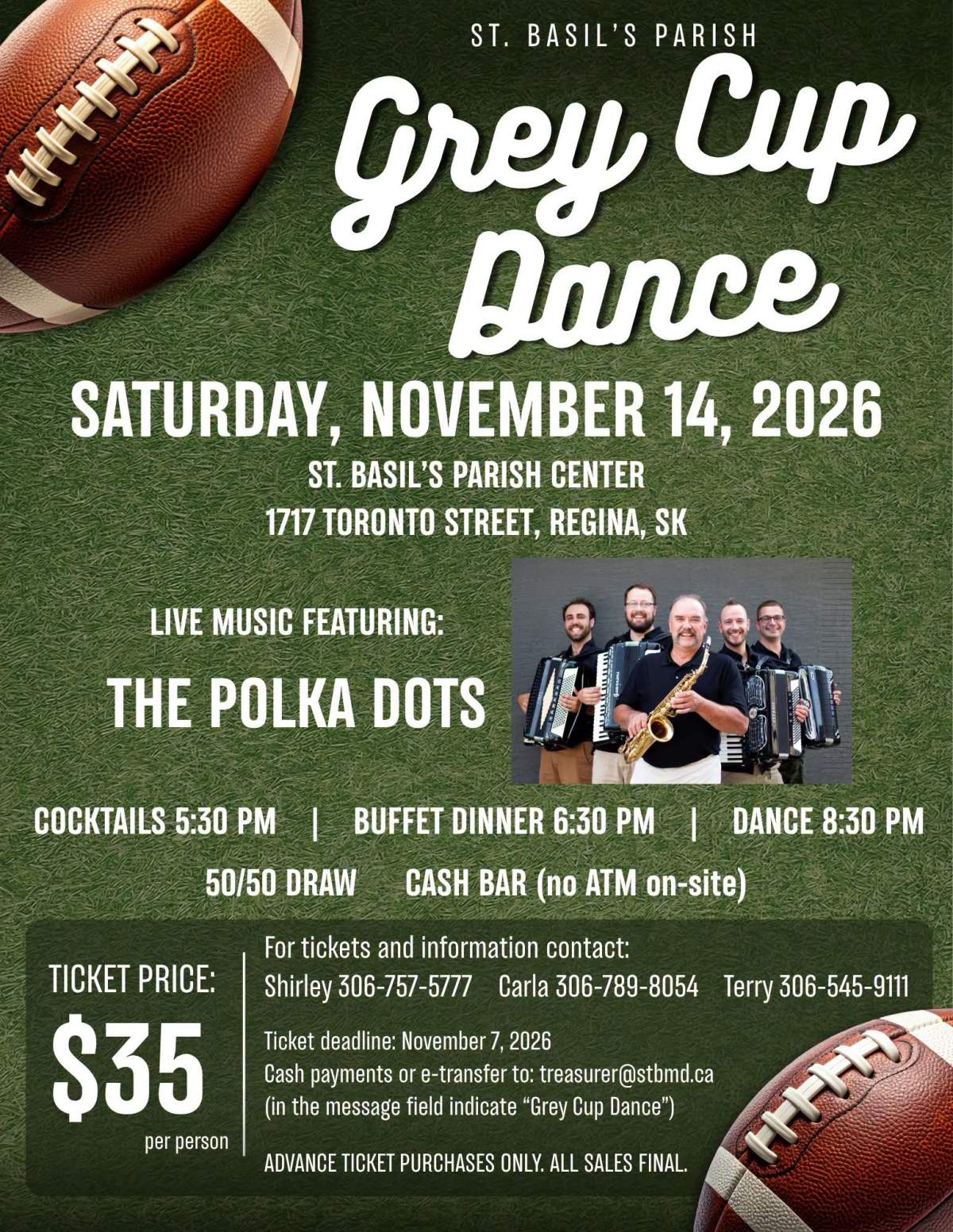 Grey Cup Dinner and Dance - image