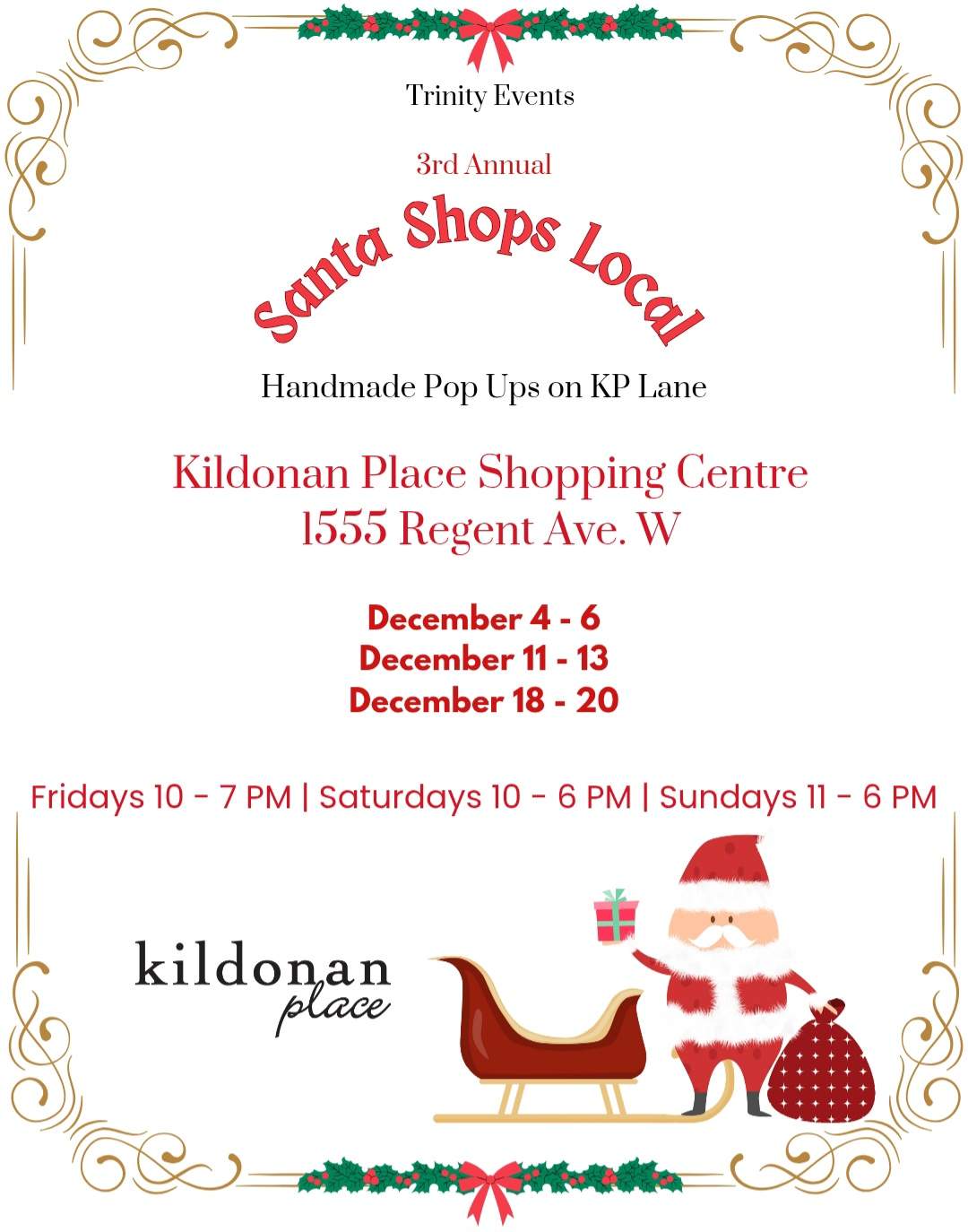 Santa Shops Local - image