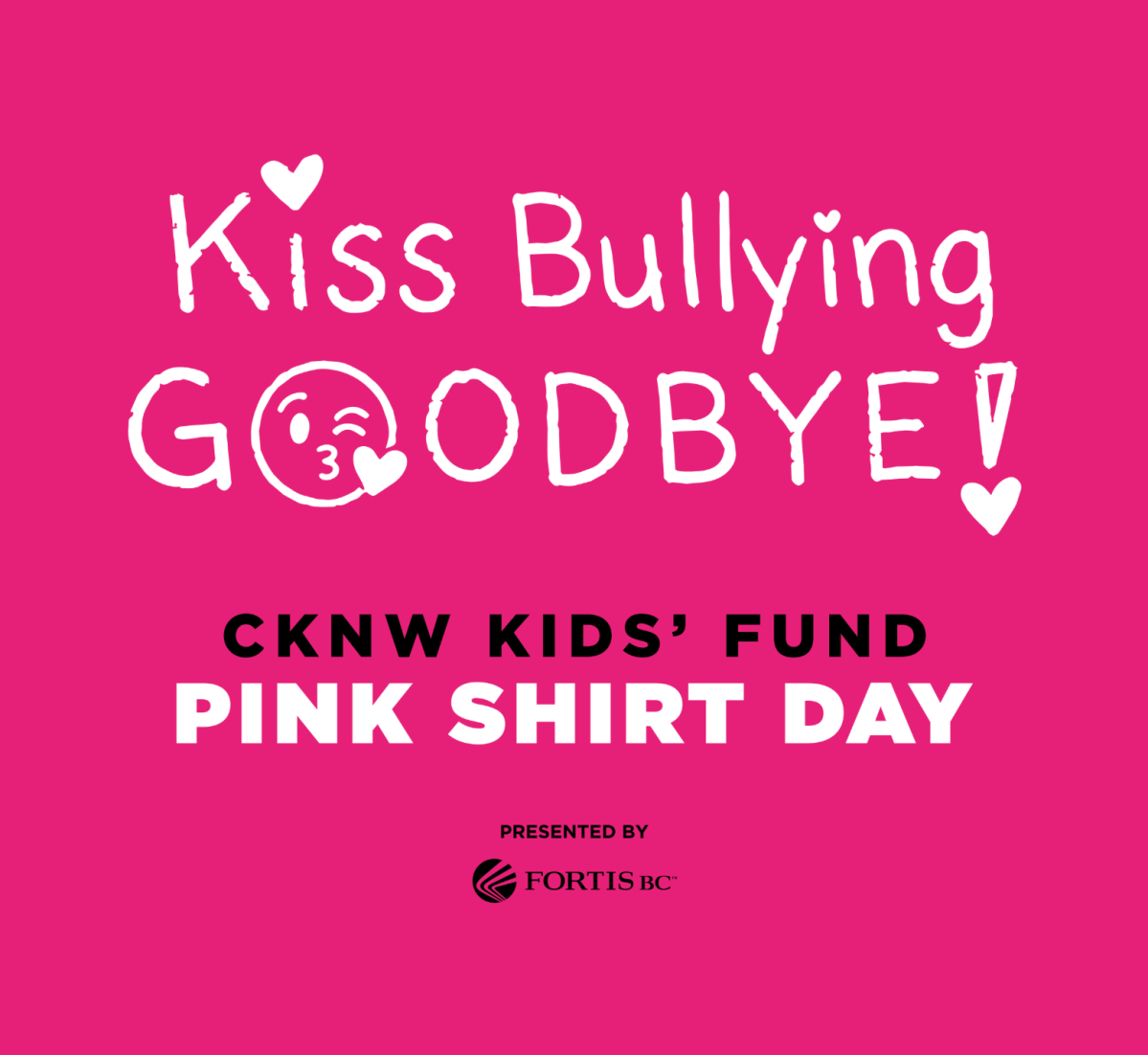 CKNW Kids' Fund Pink Shirt Day Campaign - Online Store