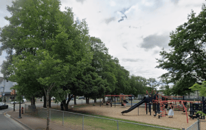 The alleged assault occurred near Douglas Park in Langley.