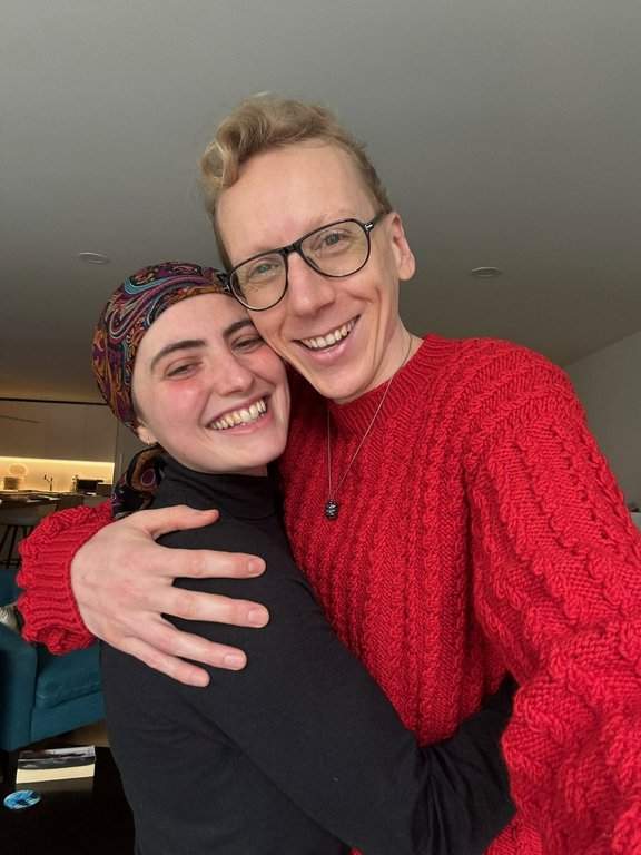 Sabrina Apitz-Grossman, left, and Tomek Apitz-Regan are shown in this undated handout photo. THE CANADIAN PRESS/Handout — Sabrina Apitz-Grossman (Mandatory Credit).
