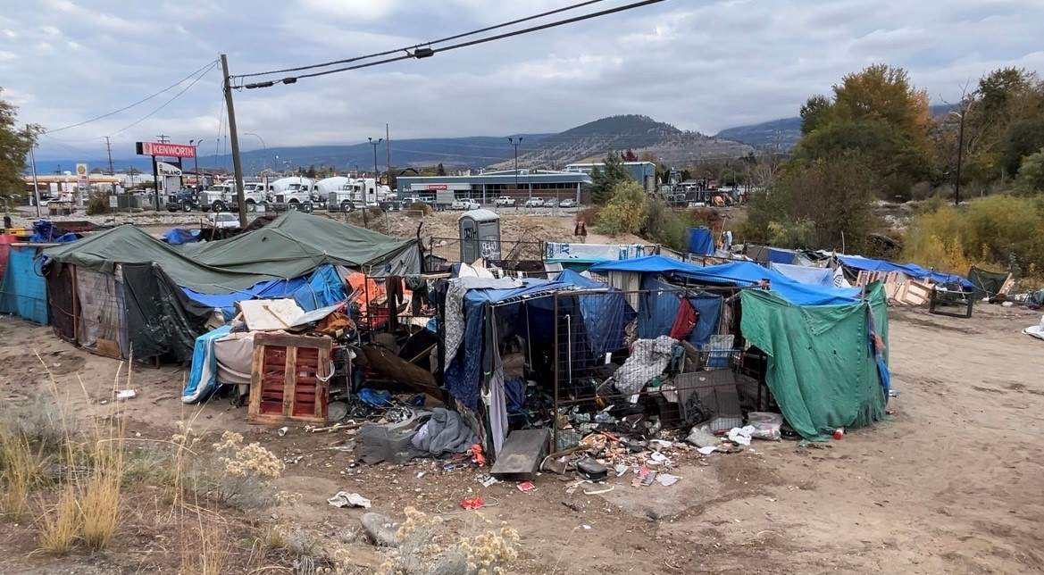 Residents at the Fairview encampment in Penticton have been given until 12 p.m. Friday to leave the site. 