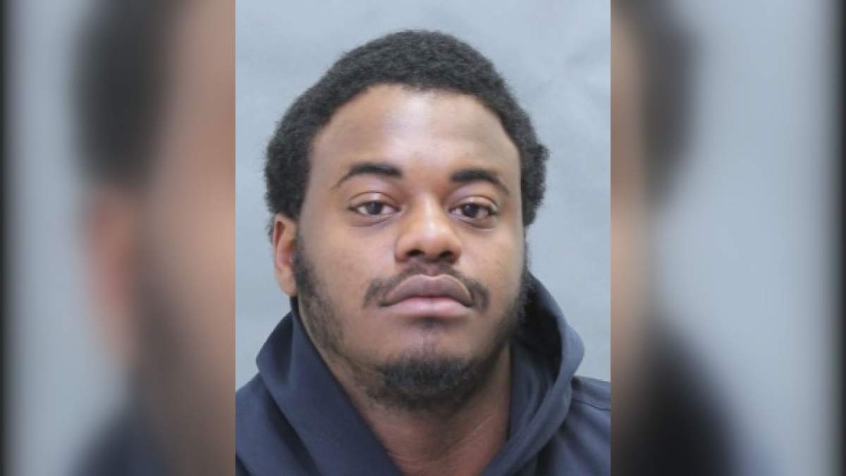 Devondre Hall, who is wanted in the death of Marcus Charles, is pictured in this photo released by police.