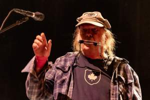 Neil Young performs during Farm Aid 2026 at Veterans United Home Loans Amphitheater on September 26, 2026 in Virginia Beach, Virginia.