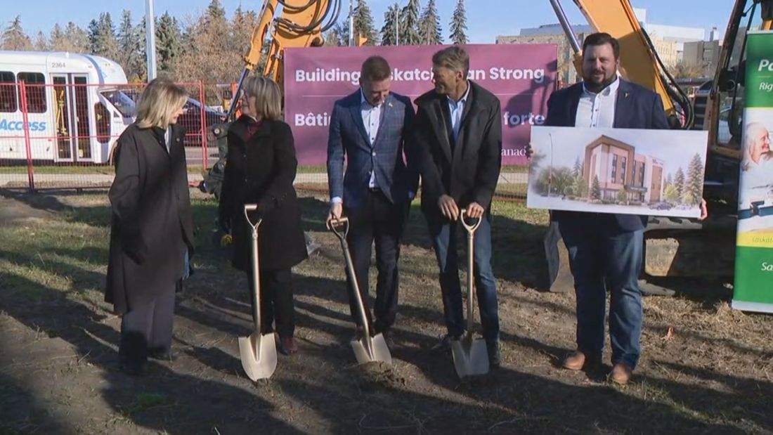 Saskatoon's cancer lodge is now under construction, after Saskatchewan and Ottawa committed spending approximately $7 million each, through a cross-government agreement, Saskatchewan's health minister said.